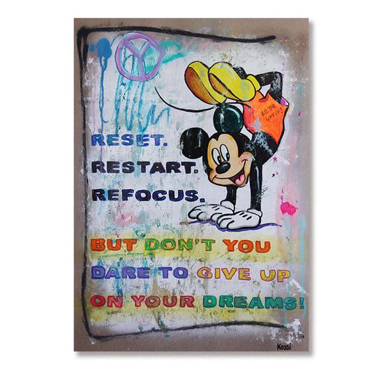 Don`t you dare to give up!