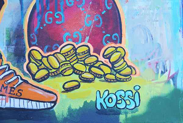 Scrooge McDuck Champagne and Cash