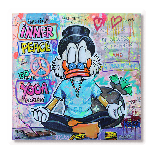 Scrooge McDuck Yoga Time