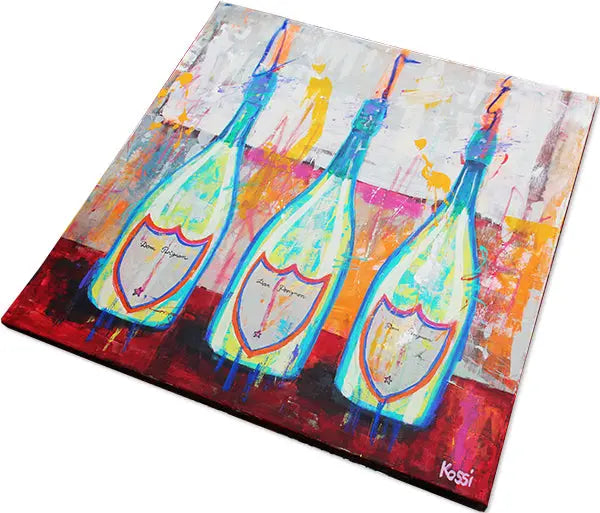 3 Flaschen Champagner