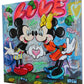 Mickey und Minnie Liebesherz