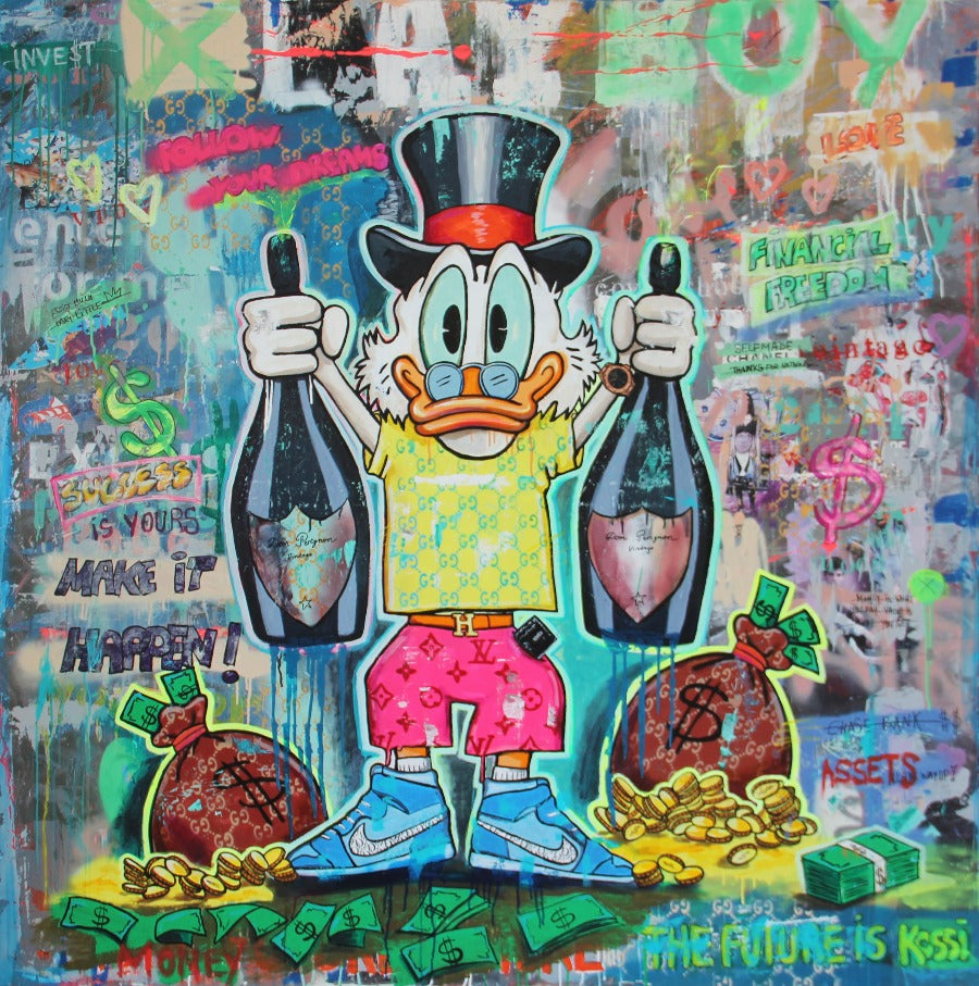 Scrooge Champagnerjunge