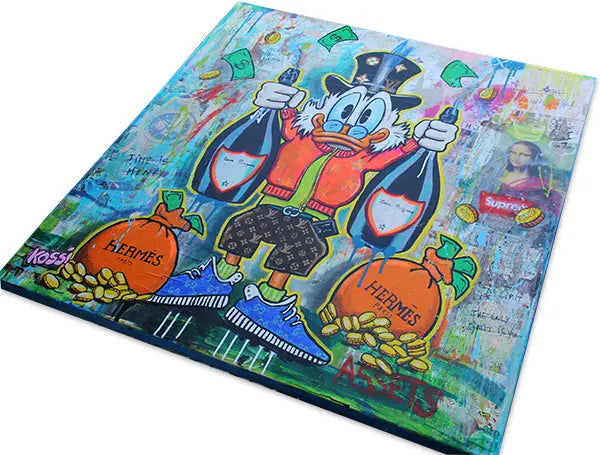 Dagobert Duck Champagner Hermes